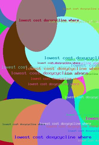 LOWEST COST DOXYCYCLINE WHERE