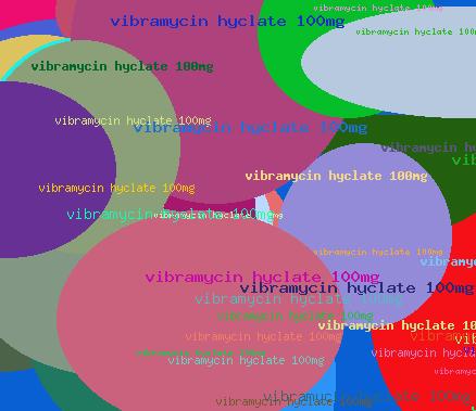 VIBRAMYCIN HYCLATE 100MG